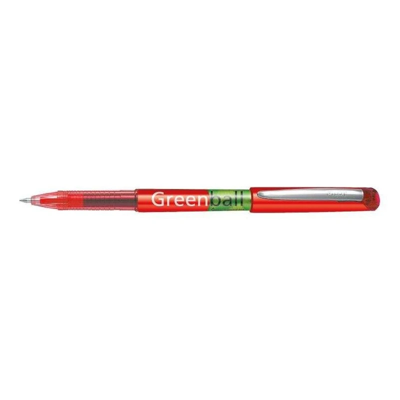 Pilot Esferografica de Tinta Liquida Greenball - Recarregavel - Fabricada com Plastico Reciclado - Ponta Media 0.7mm - Traco