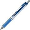 Pentel Energel Boligrafo de Bola Retractil - Punta 0.7mm - Trazo 0.35mm - Tinta Gel - Recargable - Grip de Agarre - Clip de