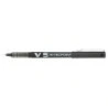 Pilot Boligrafo de tinta liquida V5 HI-Tecpoint Rollerball - Punta fina de aguja 0.5mm - Trazo 0.3mm - Color Negro