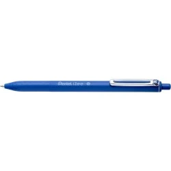 Pentel iZee Esferográfica Retrátil - Ponta 0,7mm - Traço 0,35mm - Clipe de Metal - Cor Azul