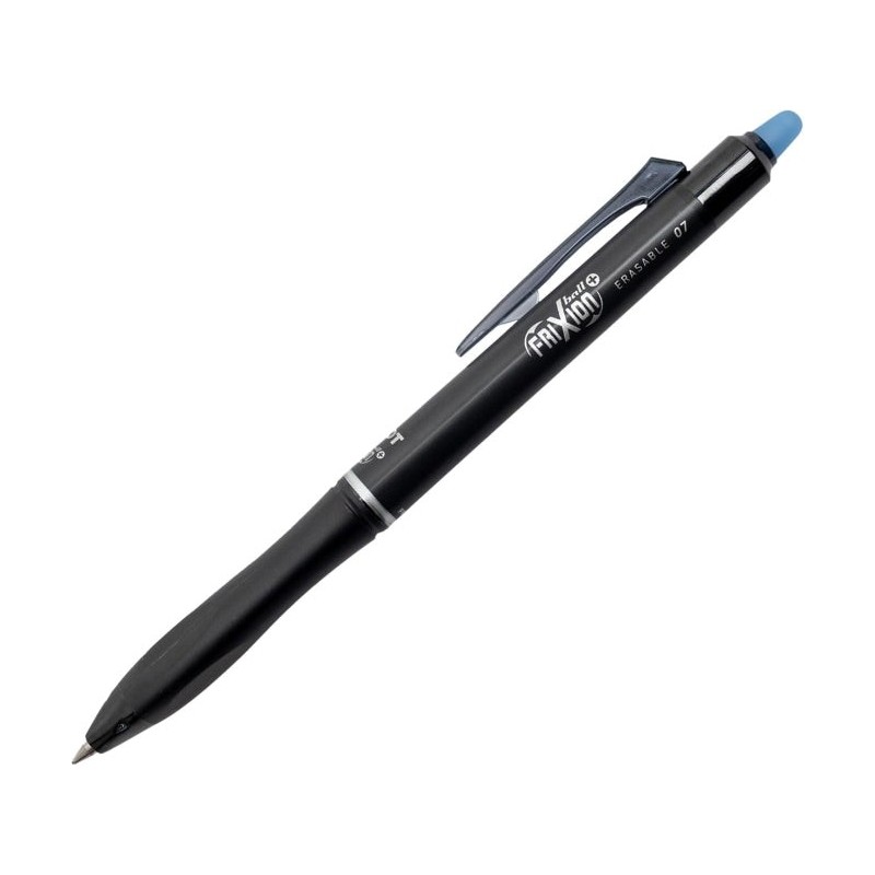 Pilot Frixion Ball Plus Erasable Pen - 0.7mm Tip and 0.35mm Line Width - Refillable - 80% Recycled Plastic - Blue
