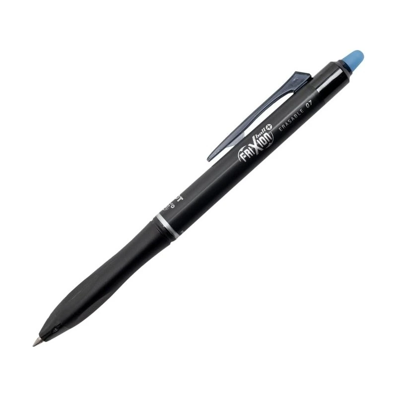 Pilot Frixion Ball Plus Erasable Pen - 0.7mm Tip and 0.35mm Line Width - Refillable - 80% Recycled Plastic - Blue