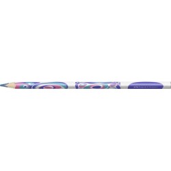 Faber-Castell Fantasia Pastel Lapiz con Mina Multicolor - Cuerpo Triangular Decorado - Madera de Bosques Sostenibles