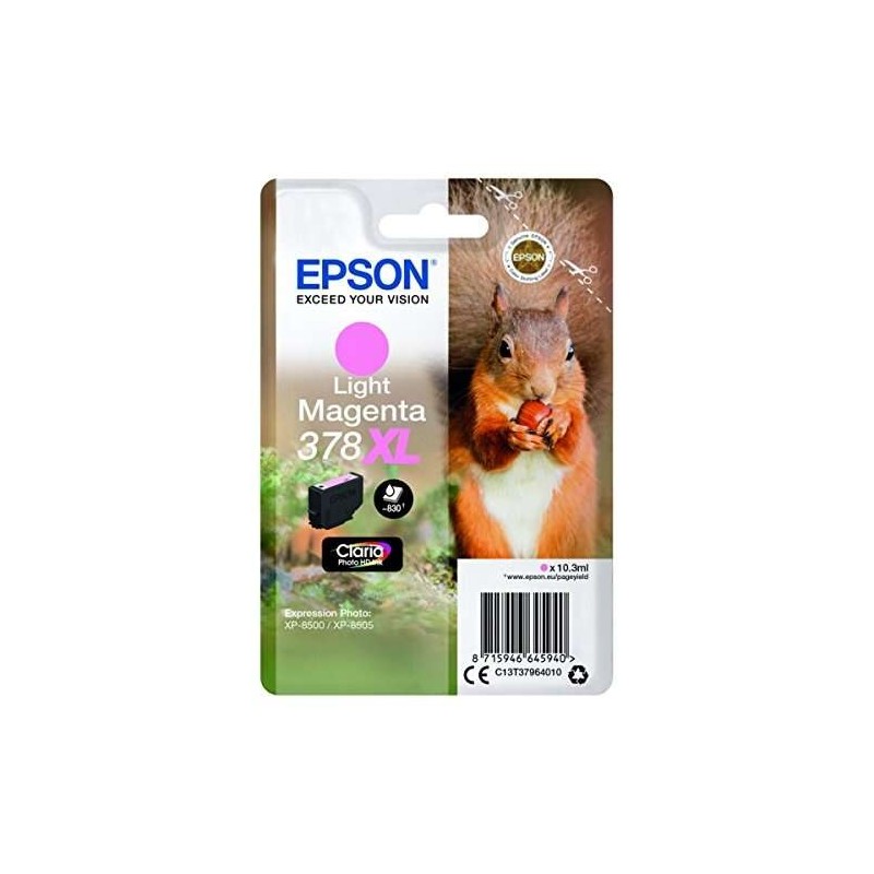 Epson 378XL Magenta Light Cartouche d'encre Original - C13T37964010