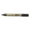 Pilot Super Color Medium Permanent Marker - 4.5mm Polyacetal Tip - Very Dense and Opaque Ink - Metal Barrel - Gold