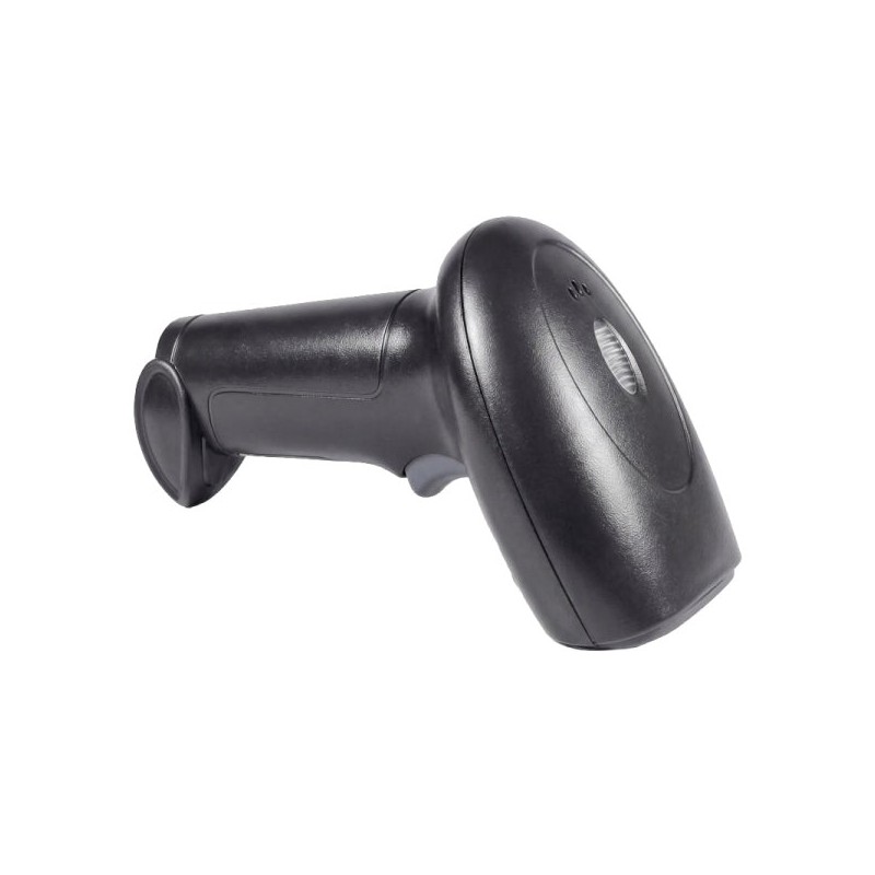 Oqonos OQ-POS002 Lector de Codigos de Barras - Escaneo 1D, 2D y QR - USB - Indicador LED y Beeper - Color Negro