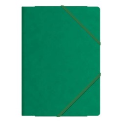 Dohe Carpetas de Gomas con Tres Solapas - Tamaño Folio - Cartulina de Primera Calidad - Plastificadas - Cierre de Gomas Planas