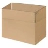 Dohe Boîtes d'Emballage à 4 Rabats - Dimensions 600x400x290mm - Carton Cannelé de 3mm - Résistant et Durable - Idéal pour