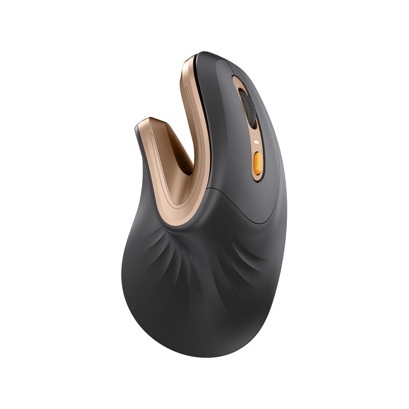ProtoArc EM11 NL Raton Vertical Ergonomico Inalambrico - 2400 dpi - Bluetooth + 2.4Ghz - Bateria Recargable - Multidispositivo