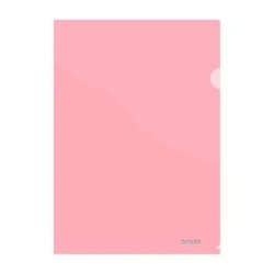 Dohe Dossier com Unha Premium Tamanho A4 - 210x297mm - Fabricado em Polipropileno Translúcido de 180 Micras - Cor Vermelha
