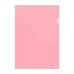 Dohe Dossier Uñero Premium Tamaño A4 - 210x297mm - Fabricado en Polipropileno Translucido de 180 Micras - Color Rojo