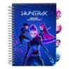 Safta K-Pop Demon Hunters Bloc-notes - Format A5 - 80 Feuilles de 80 g/m2 - Spirale - Couverture Rigide - 4 Intercalaires