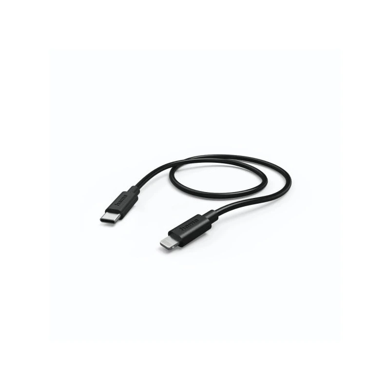 Hama USB-C to Lightning Cable - 0.75m Length - Speed up to 480Mbps - Shielded - Assorted Colours