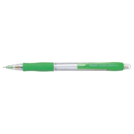 Pilot Porte-mines SuperGrip H185 - Trait 0.5mm - Mine HB - Corps Vert Clair