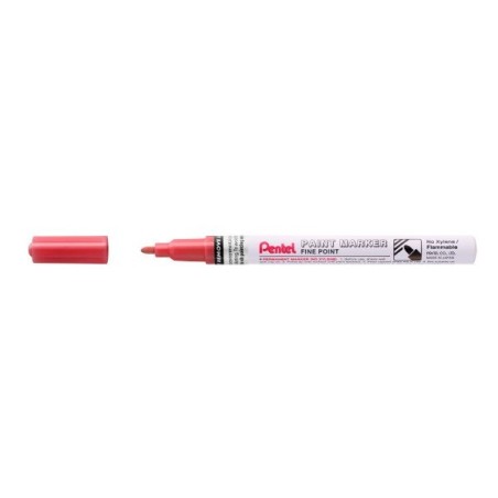 Pentel Paint Marker Marqueur Peinture - Pointe Fine 2.9mm - Permanent sur Toutes les Surfaces - Résistant à la Lumière et à