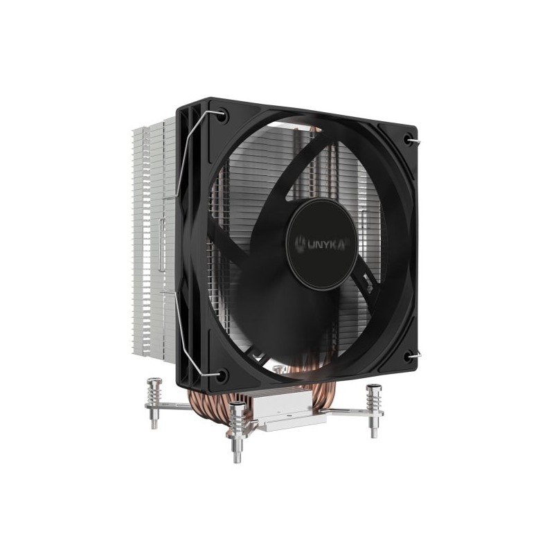 Unykach Unycool H61 Dissipador CPU - Multisocket Universal - Ventoinha 120mm - Cor Preto