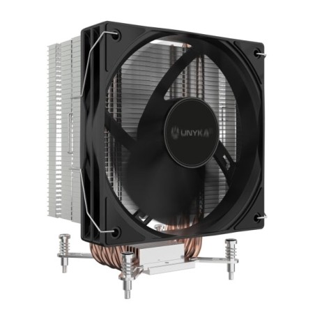 Unykach Unycool H61 Dissipador CPU - Multisocket Universal - Ventoinha 120mm - Cor Preto