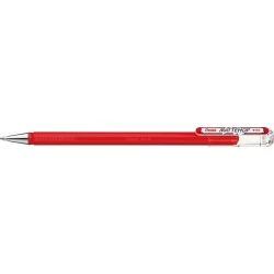 Pentel Mattehop Ballpoint Pen - 1mm Point - 0.5mm Line Width - Opaque Gel Ink - Made with 55% Recycled Materials - Red