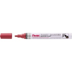 Pentel Paint Marker Marcador de Pintura - Punta Media 4.5mm - Permanente en todas las Superficies - Resistente a Luz y Agua