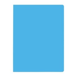 Gio By Elba Subcarpeta Simple Semi-Intensos - Cartulina de 180gr - Tamaño Folio - Color Azul