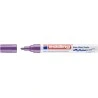 Edding 750 Marqueur Permanent - Pointe Ronde - Trait entre 2 et 4 mm - Encre Opaque - Séchage Rapide - Couleur Violet