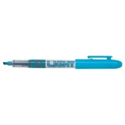 Pilot Marqueur Surligneur V-Light - Pointe Biseautée 3.60mm - Trait de 3.30mm - Couleur Bleu