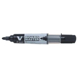 Pilot V-Board Master Begreen Whiteboard Marker - 6mm Round Tip - 2.3mm Line Width - 91% Recycled Plastic - Refillable - Black