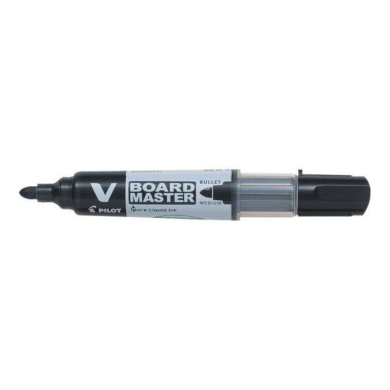 Pilot V-Board Master Begreen Marcador para Quadro Branco - Ponta Redonda 6mm - Traço 2.3mm - 91% Plástico Reciclado