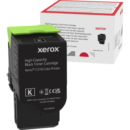 Xerox C310/C315 Preto Cartucho de Toner Original - 006R04364