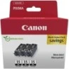 Canon PGI-35BK Multipack de 3 Cartouches d'Encre Originales Noir - 1509B028