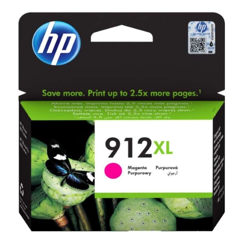 HP 912XL Tinteiro Magenta Original - 3YL82AE