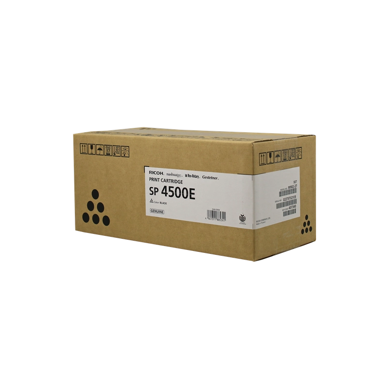 Ricoh Aficio SP3600/SP3610/SP4500/SP4510 Preto Cartucho de Toner Original - SP4500E/407340