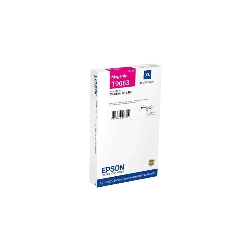 Epson T9083 Magenta Cartouche d'encre Original - C13T908340