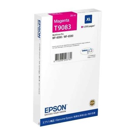 Epson T9083 Tinteiro Magenta Original - C13T908340