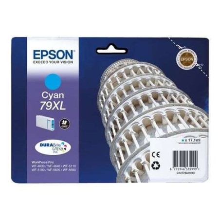 Epson T7902 (79XL) Cyan Ink Cartridge Original - C13T79024010