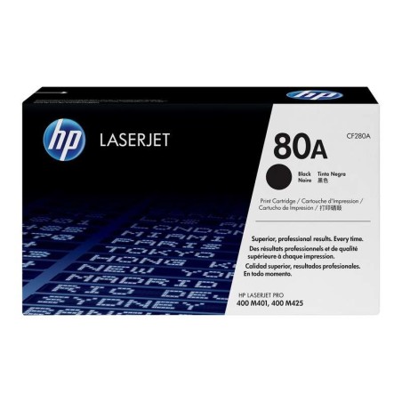 HP CF280A Black Toner Cartridge Original - 80A