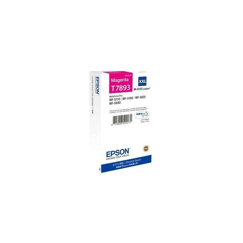 Epson T7893 Magenta Cartouche d'encre Original - C13T789340