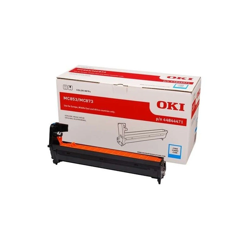 OKI MC853/MC873/MC883 Cyan Tambour de Imagen Original - 44844471 (Drum)