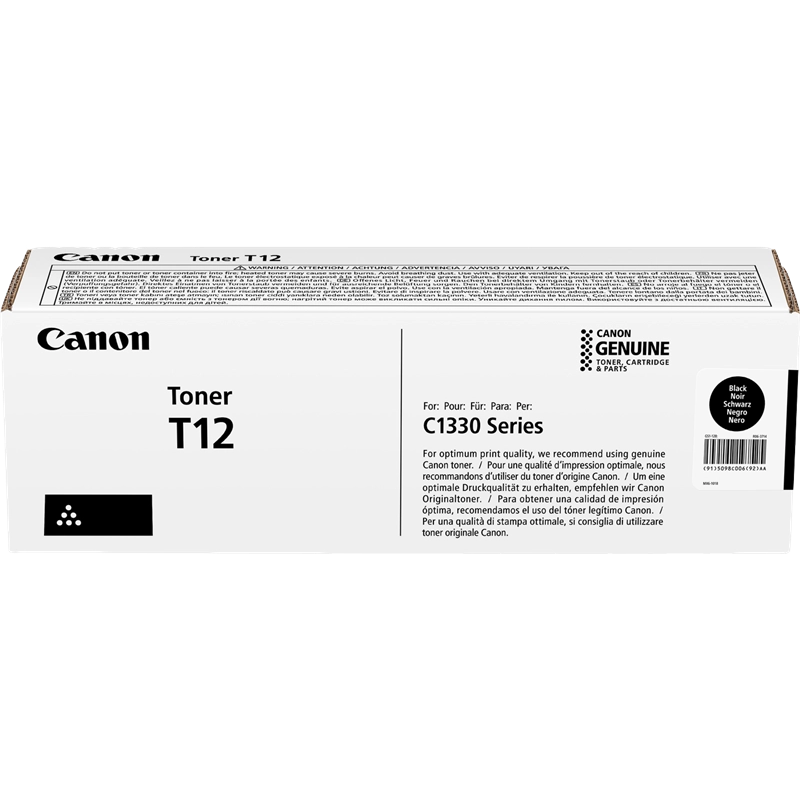 Canon T12 Noir Cartouche de toner Original - 5098C006