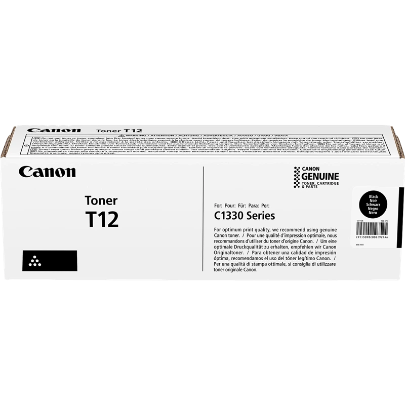 Canon T12 Noir Cartouche de toner Original - 5098C006