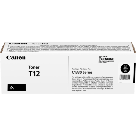 Canon T12 Noir Cartouche de toner Original - 5098C006