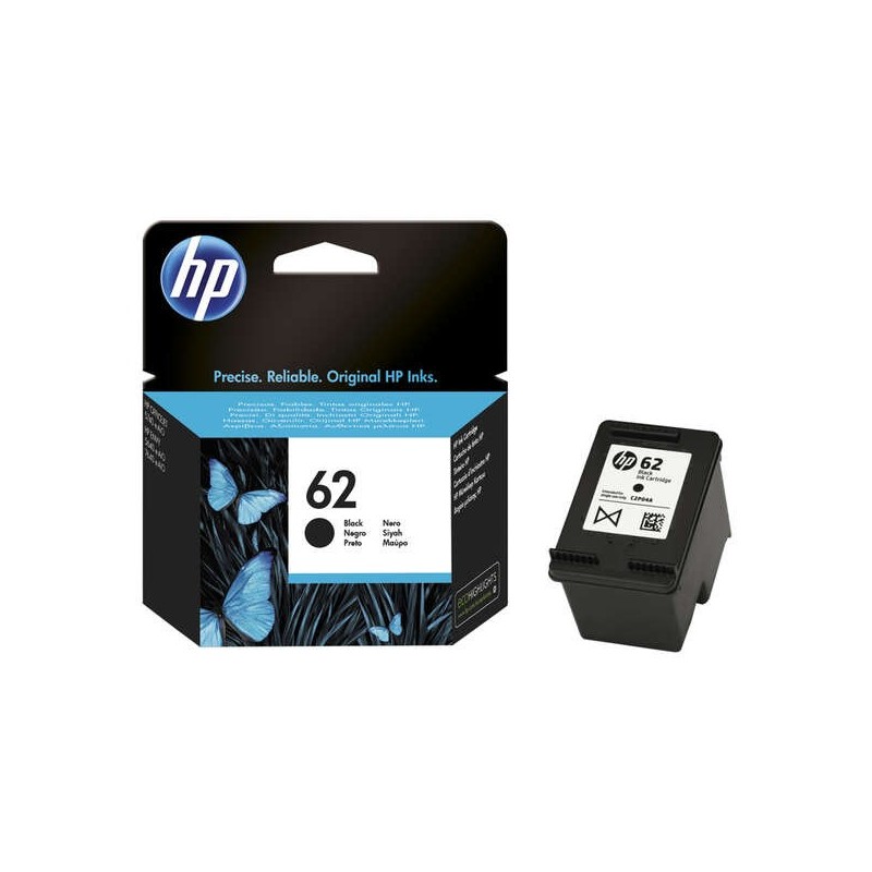 HP 62 Black Ink Cartridge Original - C2P04AE