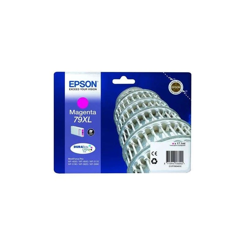 Epson T7903 (79XL) Magenta Ink Cartridge Original - C13T79034010