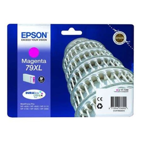 Epson T7903 (79XL) Magenta Cartouche d'encre Original - C13T79034010