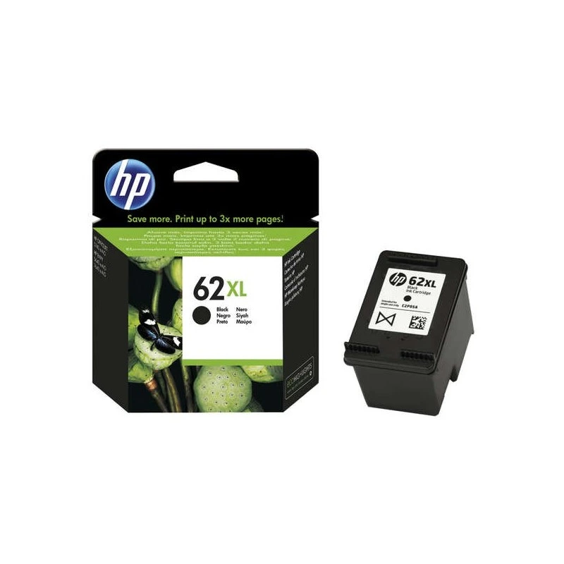 HP 62XL Tinteiro Preto Original - C2P05AE