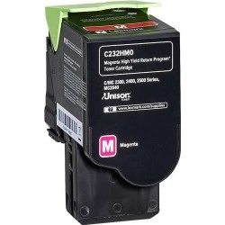 Lexmark C2325/C2425/C2535/MC2325/MC2425/MC2535/MC2640 Magenta Cartouche de toner Original - C232HM0