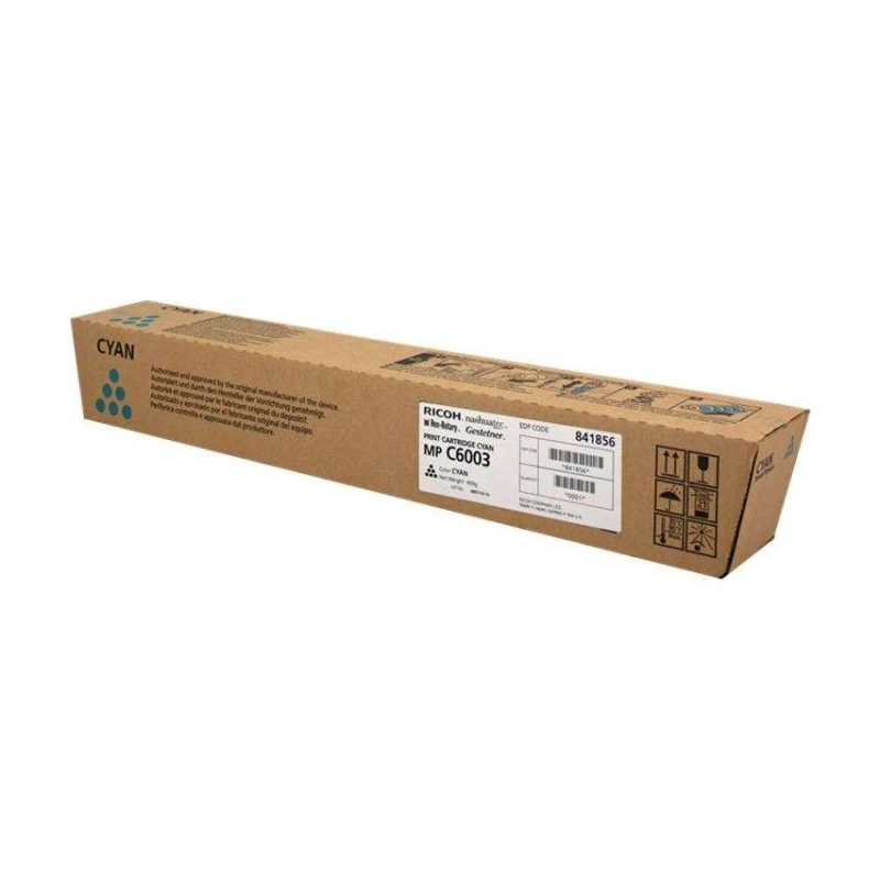 Ricoh Aficio MP-C4503/MP-C5503/MP-C6003 Cyan Toner Cartridge Original - 841856