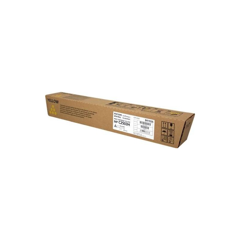 Ricoh Aficio MP-C2503SP/MP-C2003SP/MP-C2004SP/MP-C2504SP Amarelo Cartucho de Toner Original - 841926