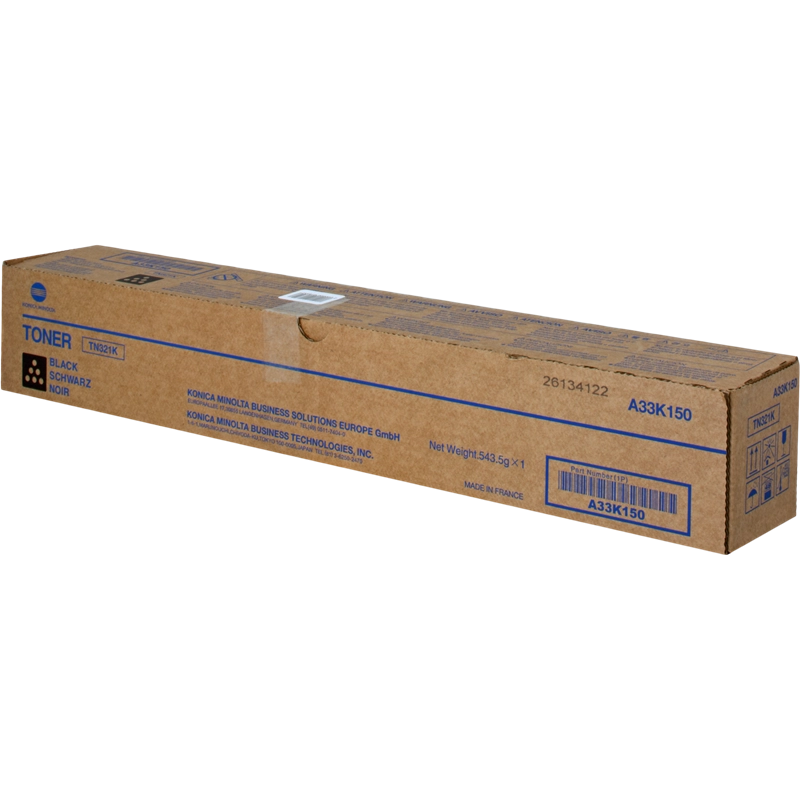 Konica Minolta TN321 Negro Cartucho de Toner Original - TN321K/A33K150