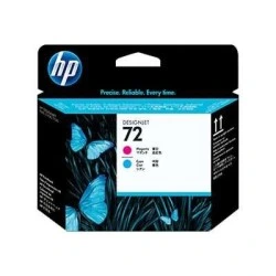 Cabeça de impressão original HP 72 - Ciano e Magenta - C9383A